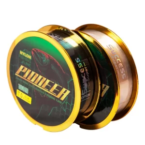 clear and dark green color monofilament fishing line